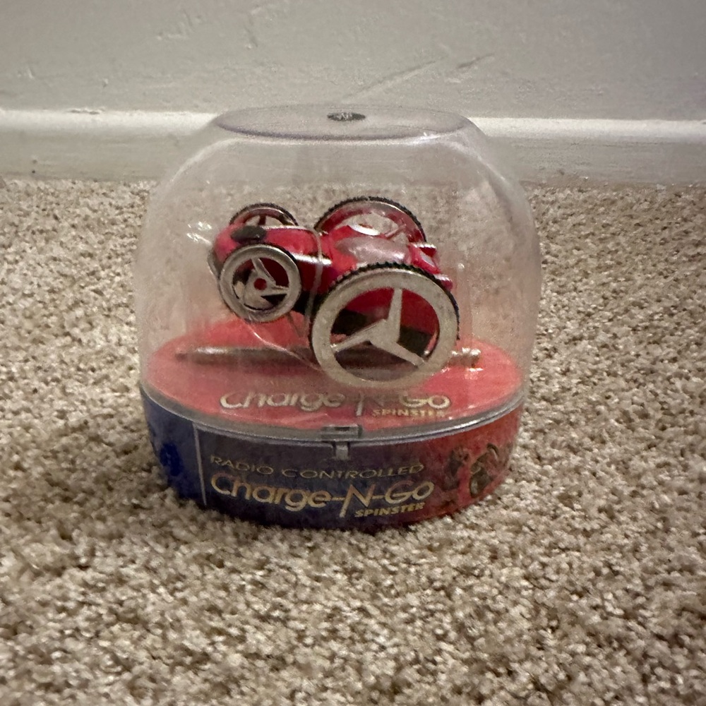 Radio Controlled Charge N Go Spinster Mega Toys Vintage